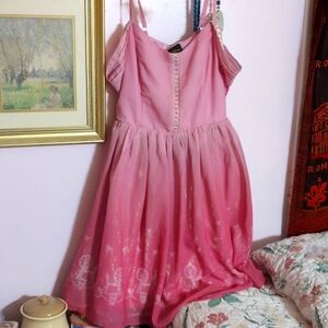 Pink Disney Aurora dress